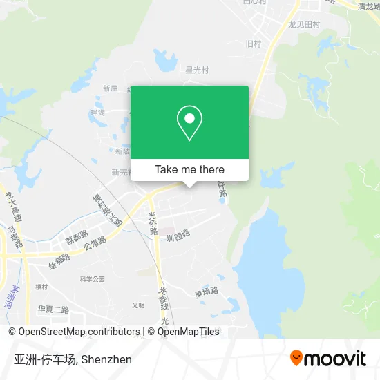 亚洲-停车场 map