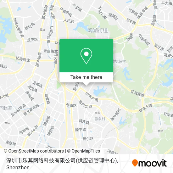 深圳市乐其网络科技有限公司(供应链管理中心) map