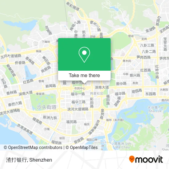 渣打银行 map