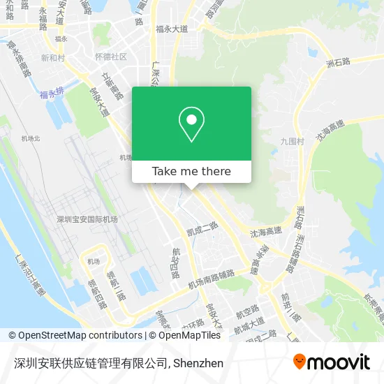 深圳安联供应链管理有限公司 map
