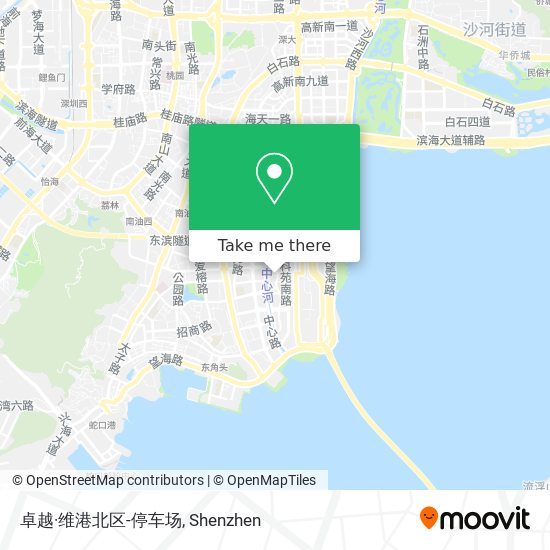 卓越·维港北区-停车场 map