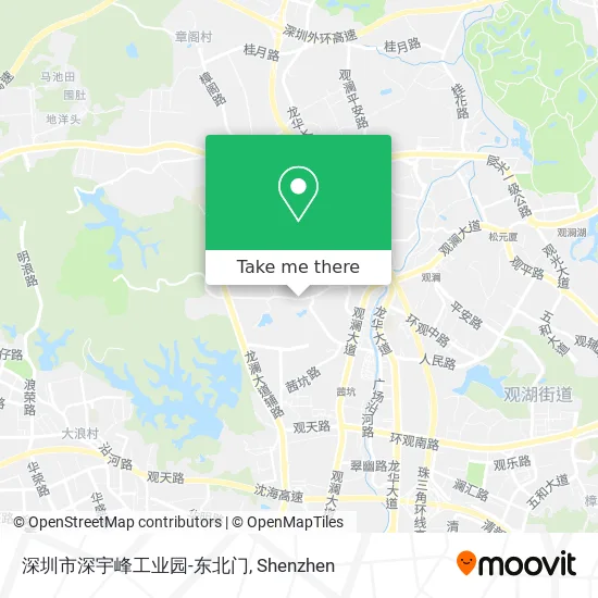 深圳市深宇峰工业园-东北门 map
