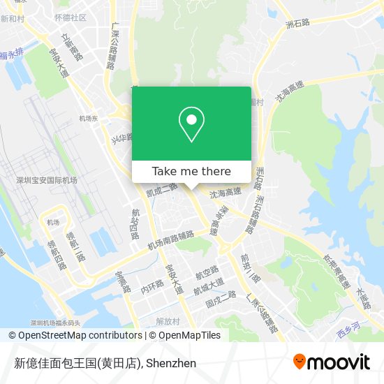 新億佳面包王国(黄田店) map