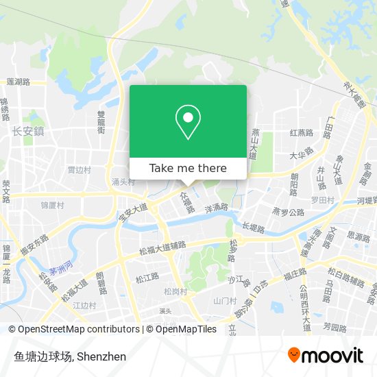 鱼塘边球场 map