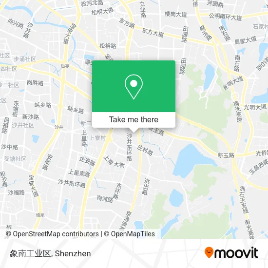 象南工业区 map