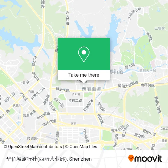 华侨城旅行社(西丽营业部) map