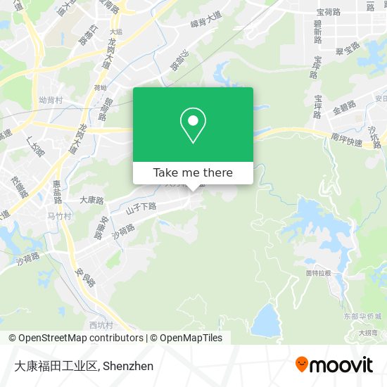 大康福田工业区 map