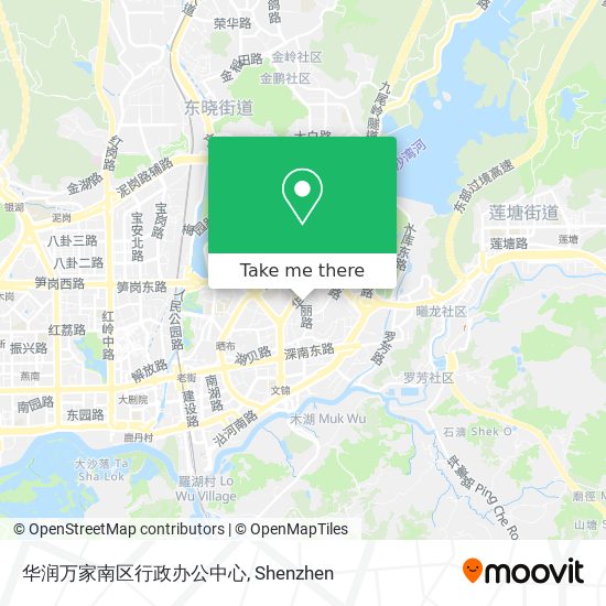 华润万家南区行政办公中心 map