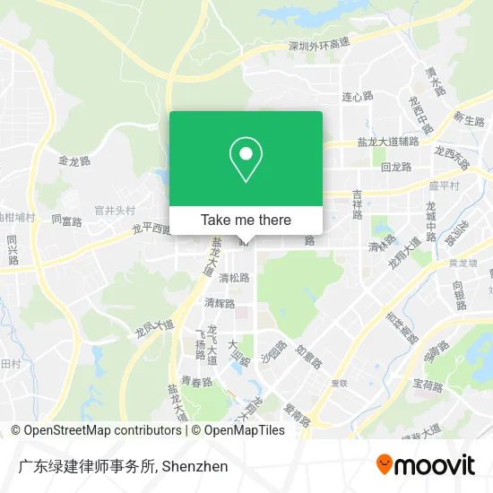 广东绿建律师事务所 map
