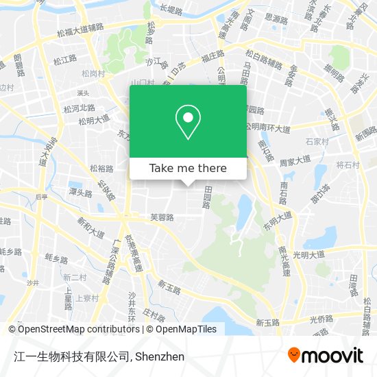 江一生物科技有限公司 map