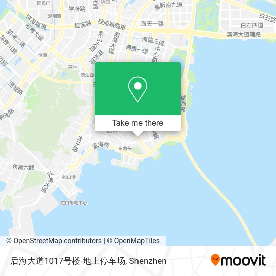 后海大道1017号楼-地上停车场 map