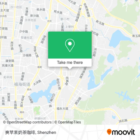 爽苹果奶茶咖啡 map