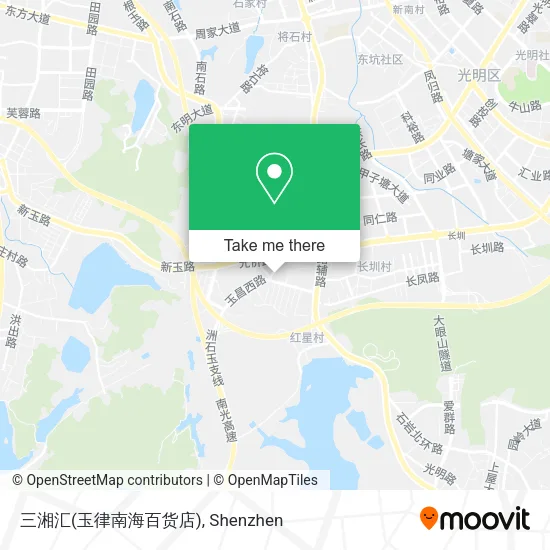 三湘汇(玉律南海百货店) map