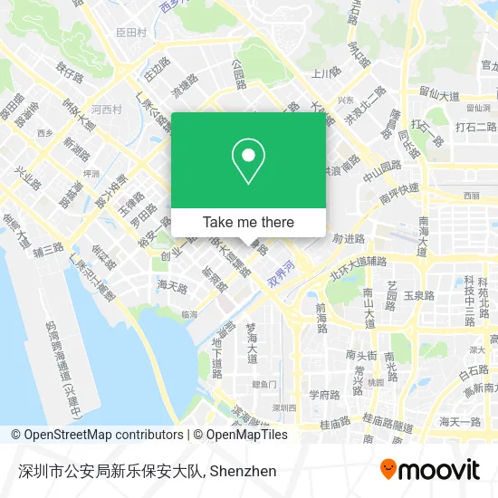 深圳市公安局新乐保安大队 map
