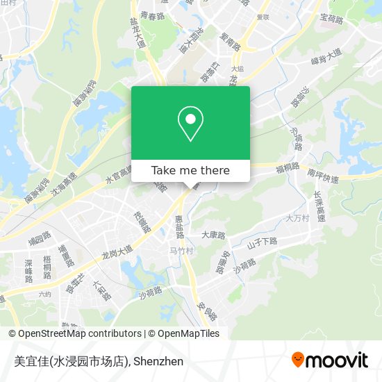 美宜佳(水浸园市场店) map