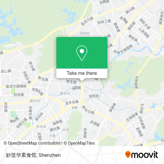 妙莲华素食馆 map