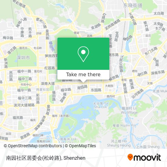 南园社区居委会(松岭路) map
