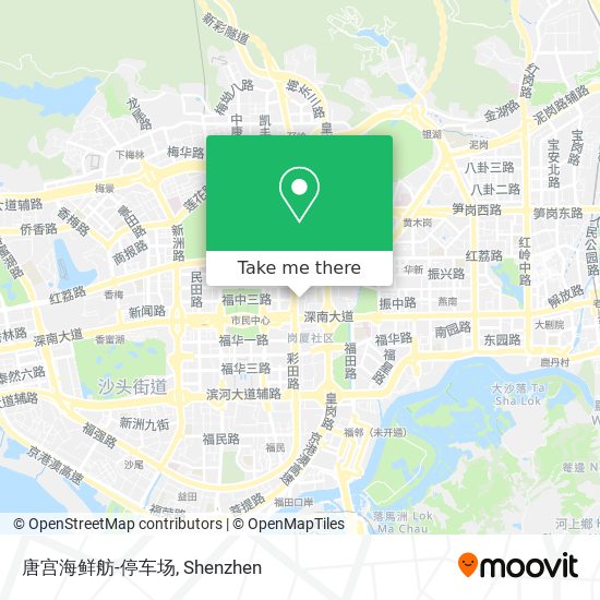 唐宫海鲜舫-停车场 map