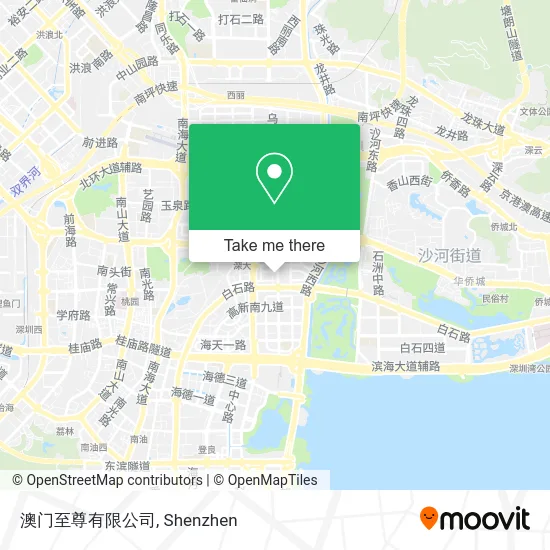 澳门至尊有限公司 map