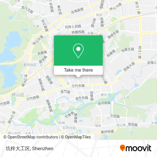 坑梓大工区 map