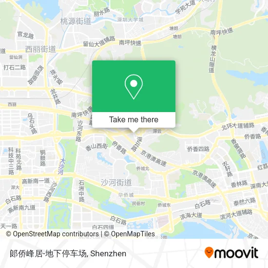 郞侨峰居-地下停车场 map