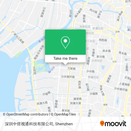深圳中煜视通科技有限公司 map