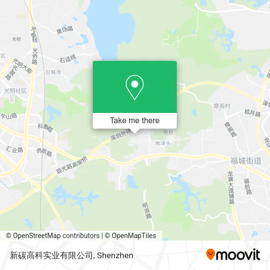 新碳高科实业有限公司 map