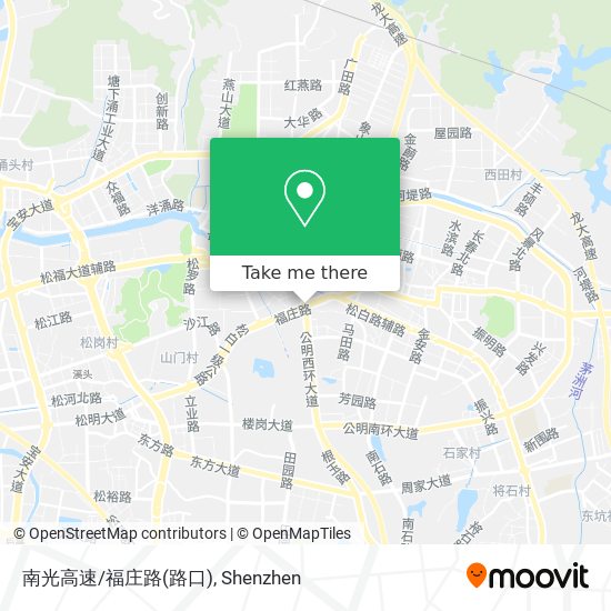 南光高速/福庄路(路口) map