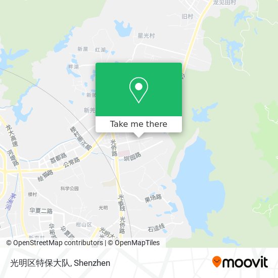光明区特保大队 map