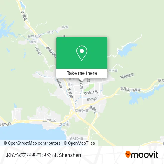 和众保安服务有限公司 map