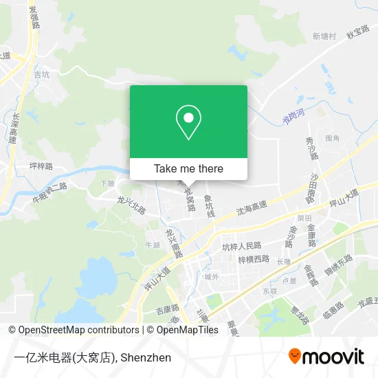一亿米电器(大窝店) map