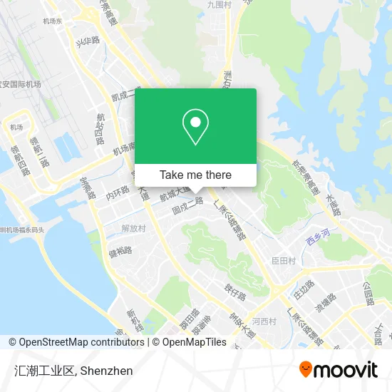汇潮工业区 map