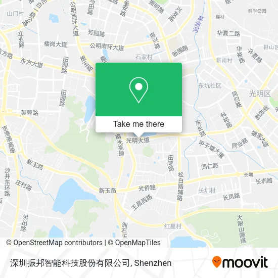 深圳振邦智能科技股份有限公司 map
