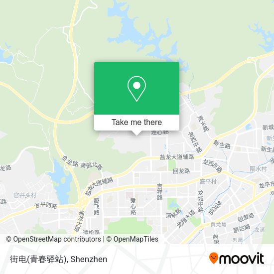 街电(青春驿站) map