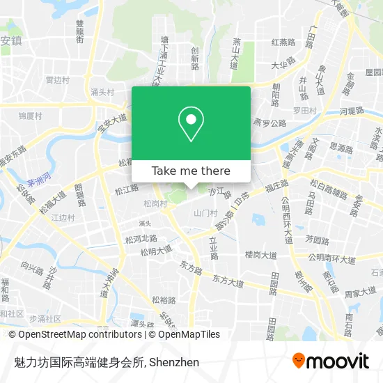 魅力坊国际高端健身会所 map