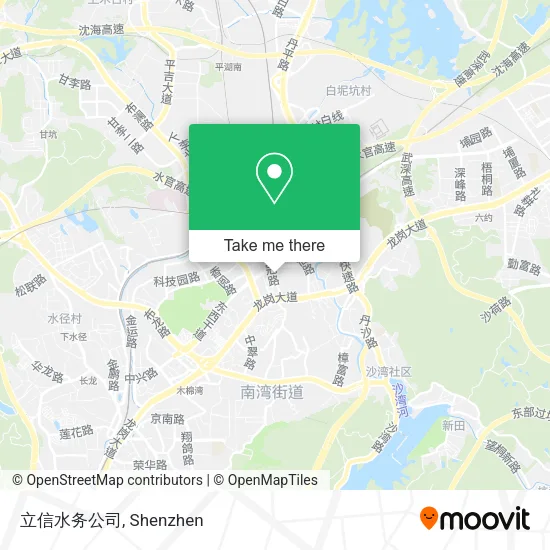 立信水务公司 map