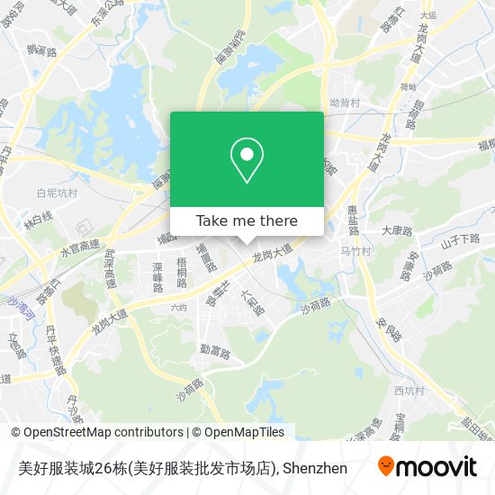 美好服装城26栋(美好服装批发市场店) map