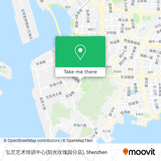 弘艺艺术培训中心(阳光玫瑰园分店) map