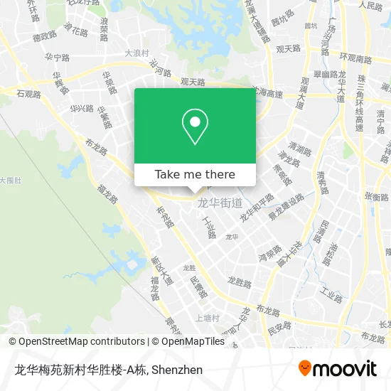 龙华梅苑新村华胜楼-A栋 map