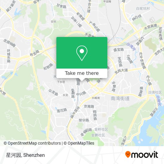 星河园 map