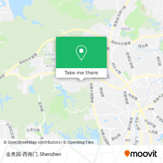 金奥园-西南门 map