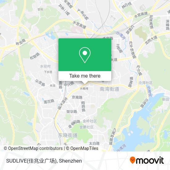 SUDLIVE(佳兆业广场) map