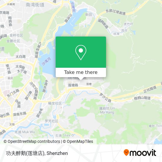 功夫醉鹅(莲塘店) map
