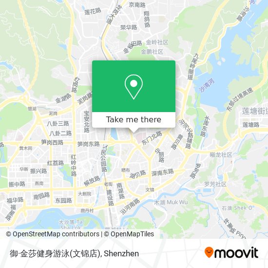 御·金莎健身游泳(文锦店) map