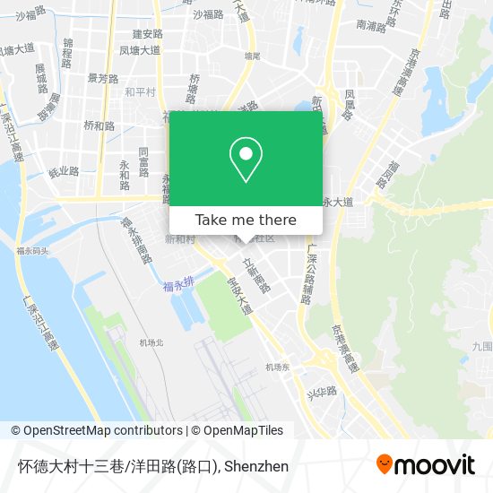 怀德大村十三巷/洋田路(路口) map