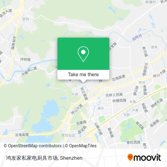 鸿发家私家电厨具市场 map