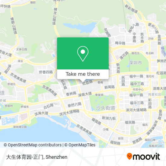 大生体育园-正门 map