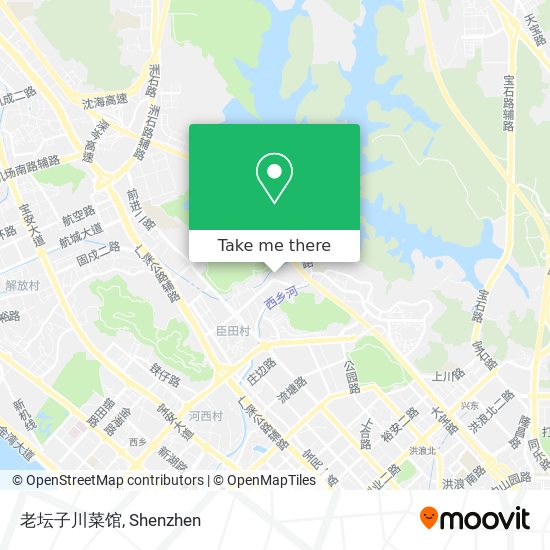 老坛子川菜馆 map