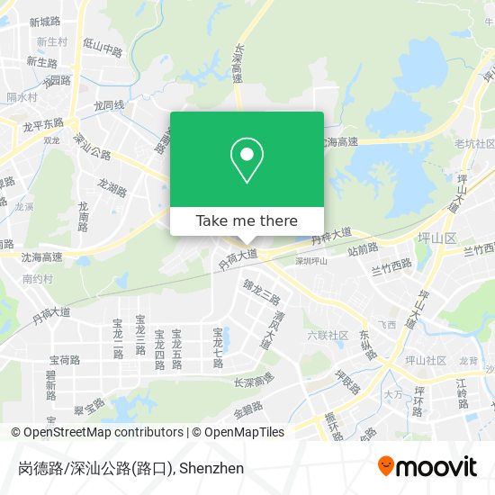 岗德路/深汕公路(路口) map