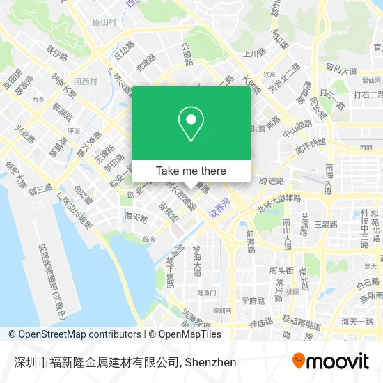 深圳市福新隆金属建材有限公司 map